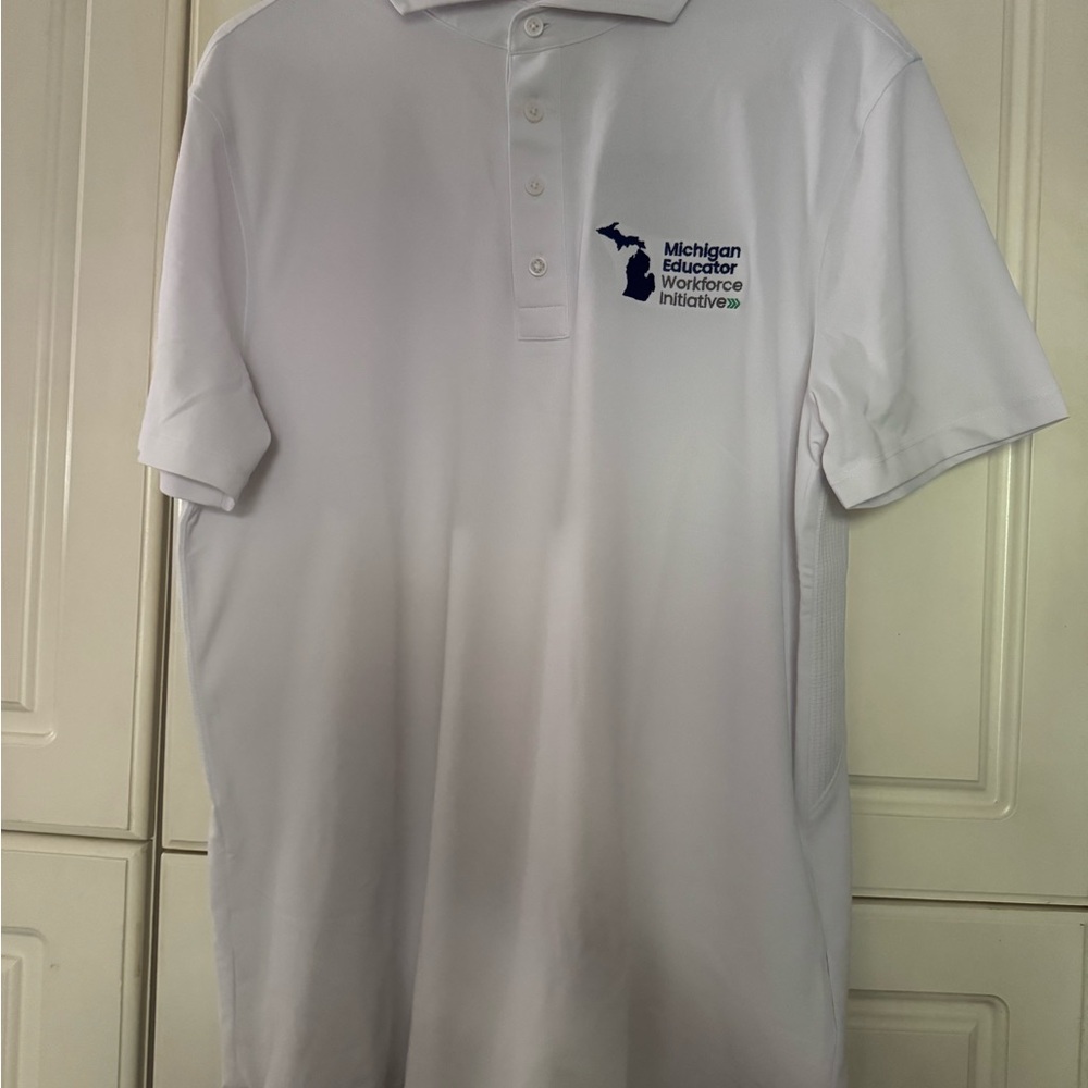 G/FORE White Polo Shirt Classic Design